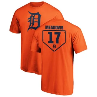 Men's Detroit Tigers Austin Meadows Orange RBI T-Shirt