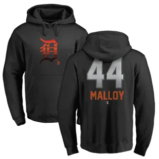 Men's Detroit Tigers Justyn-Henry Malloy Black Branded Midnight Mascot Pullover Hoodie -