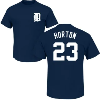 Men's Detroit Tigers Willie Horton Navy Roster T-Shirt