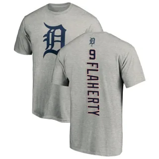 Youth Detroit Tigers Jack Flaherty Ash Backer T-Shirt