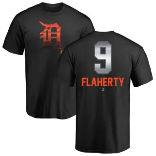 Youth Detroit Tigers Jack Flaherty Black Midnight Mascot T-Shirt