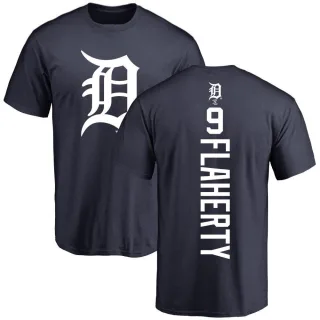 Youth Detroit Tigers Jack Flaherty Navy Backer T-Shirt