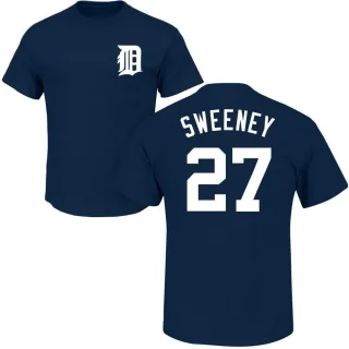 Youth Detroit Tigers Trey Sweeney Navy Roster T-Shirt